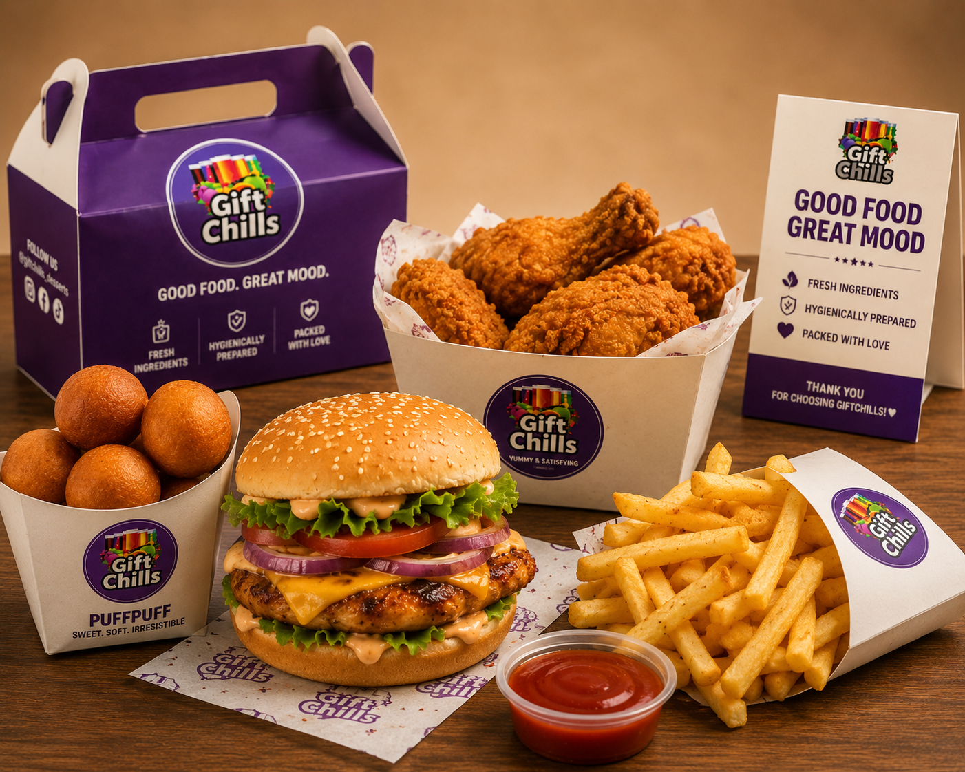 Giftchills grilled specials